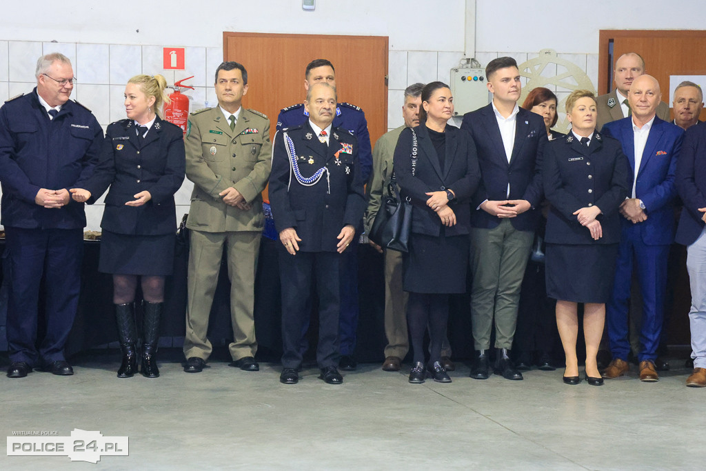 Spotkanie wigilijne u polickich strażaków