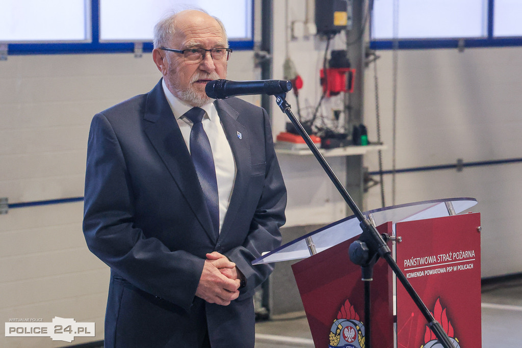 Spotkanie wigilijne u polickich strażaków