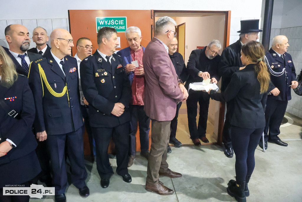 Spotkanie wigilijne u polickich strażaków