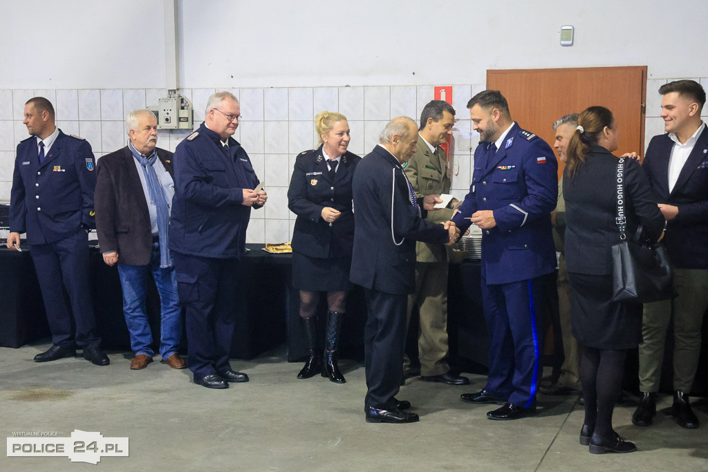 Spotkanie wigilijne u polickich strażaków