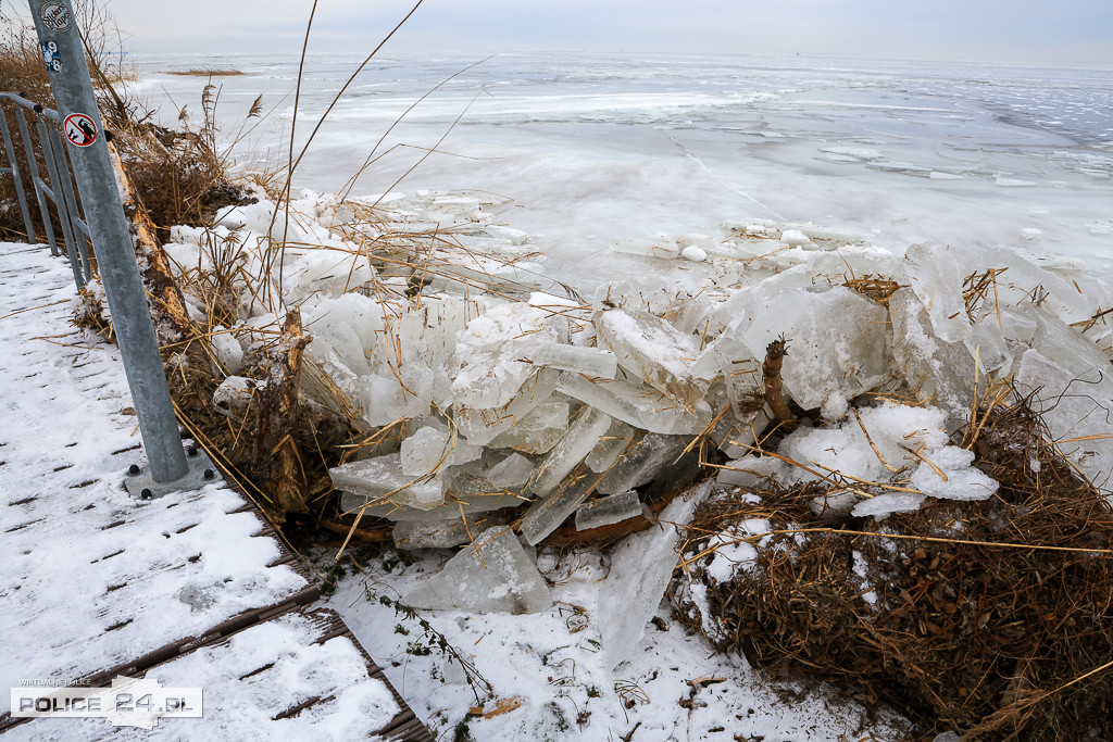 Promenada w Trzebieży poważnie uszkodzona