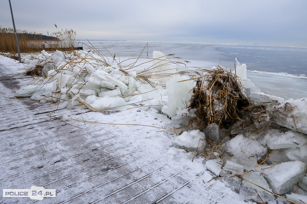 Promenada w Trzebieży poważnie uszkodzona