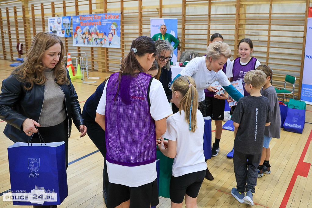 Turniej Gier i Zabaw Ruchowych o Puchar Burmistrza Polic
