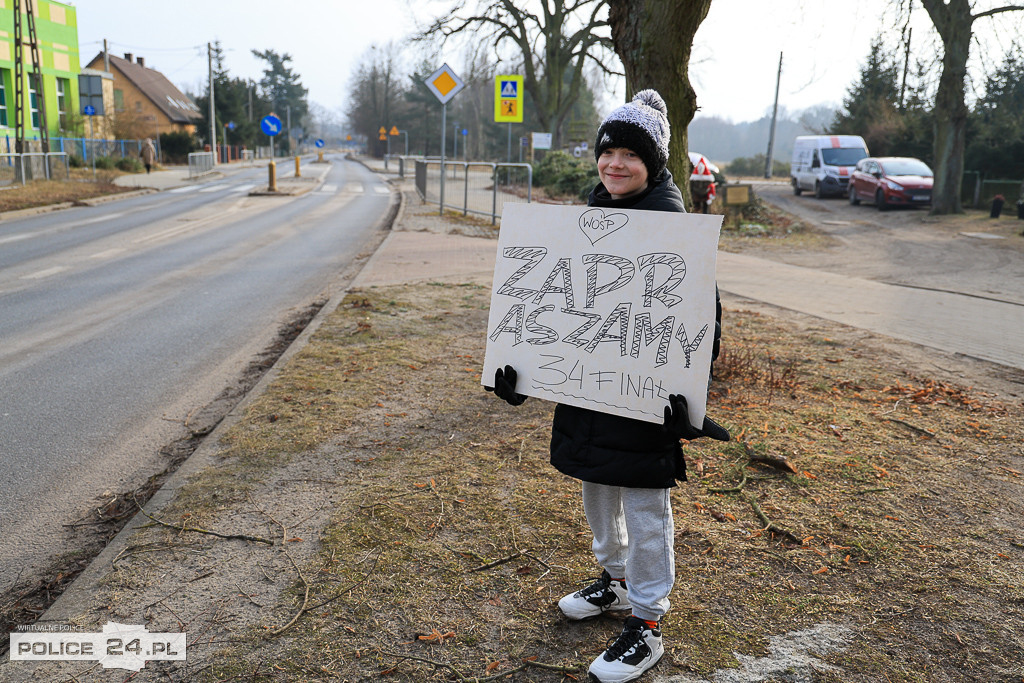 WOŚP. Burger Wiejski i zupa z „koksownika” w Niekłończycy