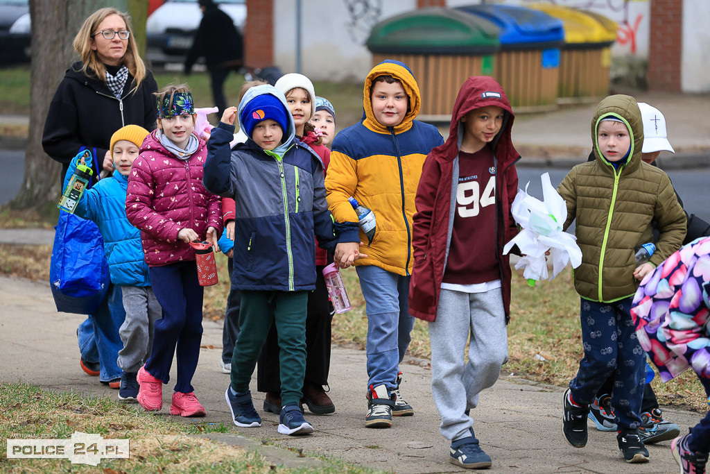Wiosna! Barwne korowody dzieci przeszły ulicami Police