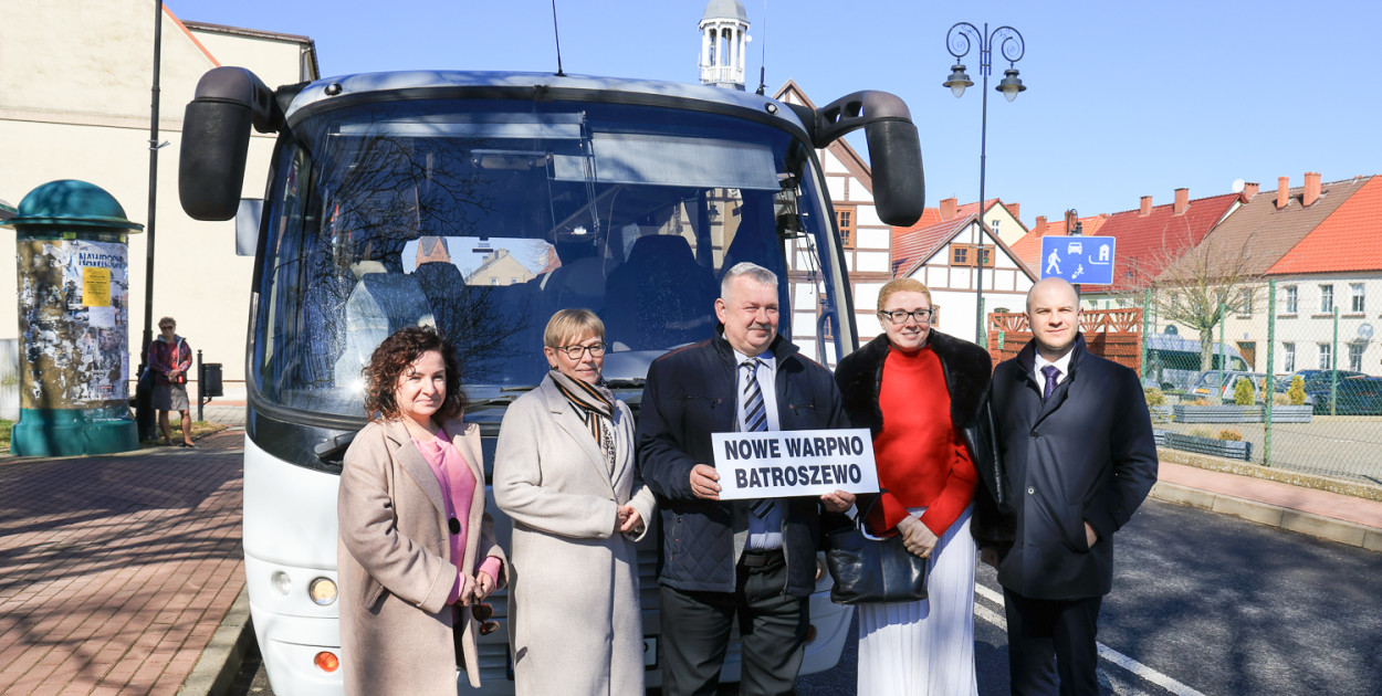 Nowa linia połączyła Nowe Warpno z Bartoszewem