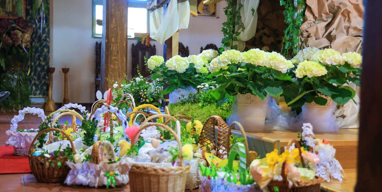 Święcenie pokarmów w Policach, Niekłończycy, Tatyni