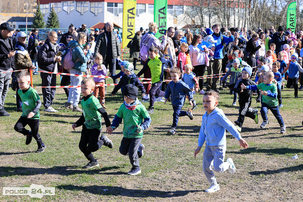 Szkolna Liga Biegów Przełajowych w Policach