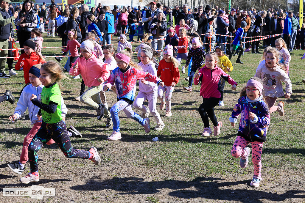 Szkolna Liga Biegów Przełajowych w Policach