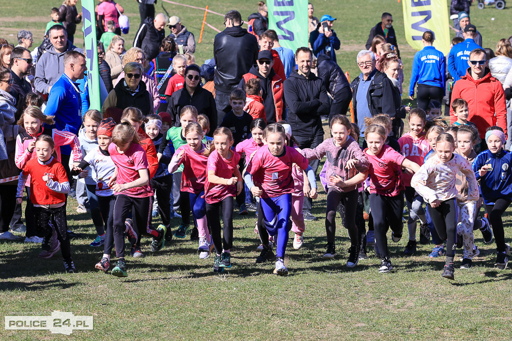 Szkolna Liga Biegów Przełajowych w Policach