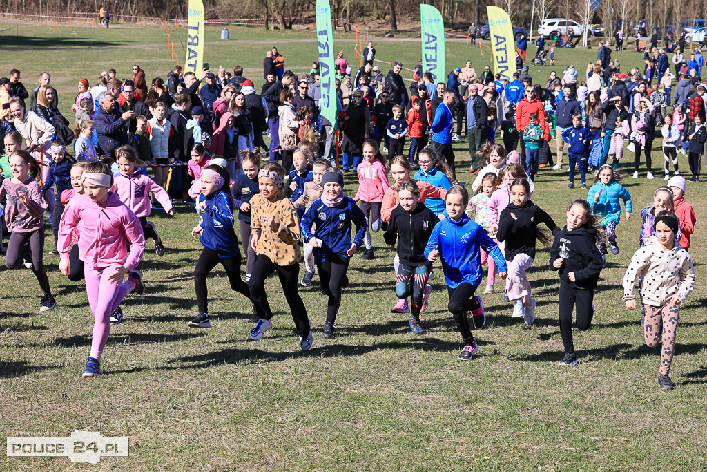 Szkolna Liga Biegów Przełajowych w Policach