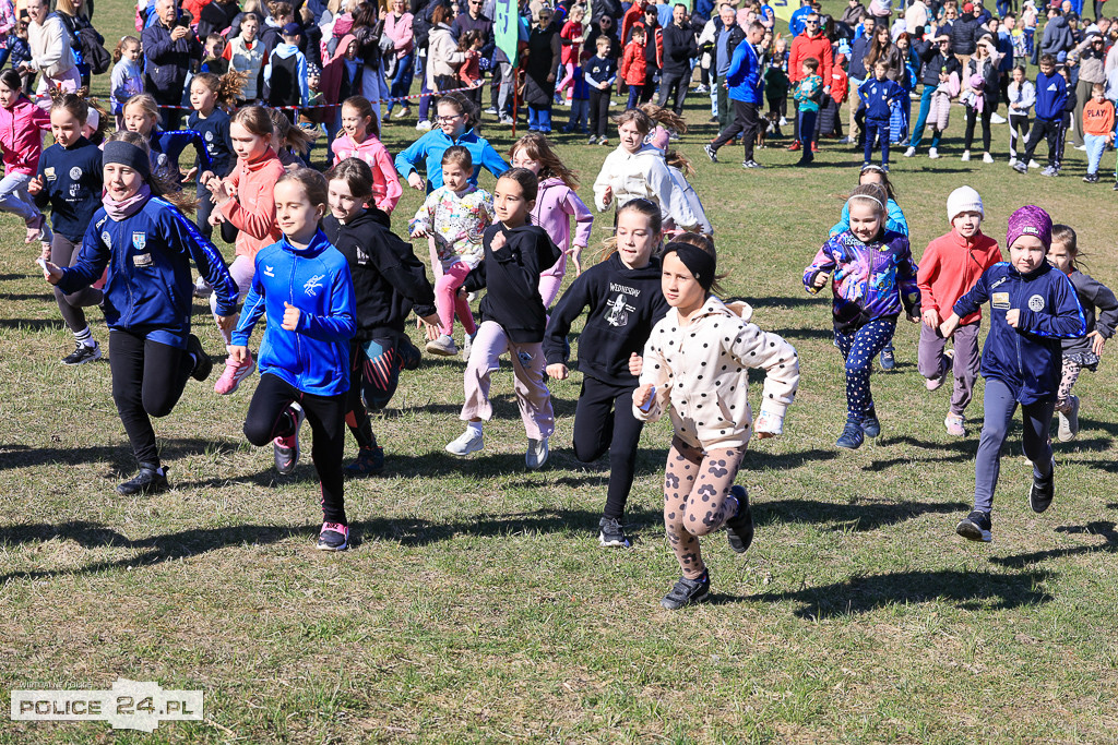 Szkolna Liga Biegów Przełajowych w Policach