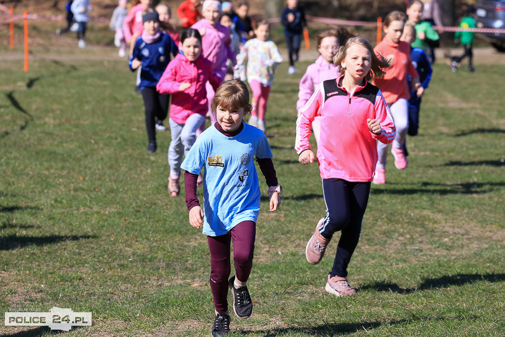 Szkolna Liga Biegów Przełajowych w Policach