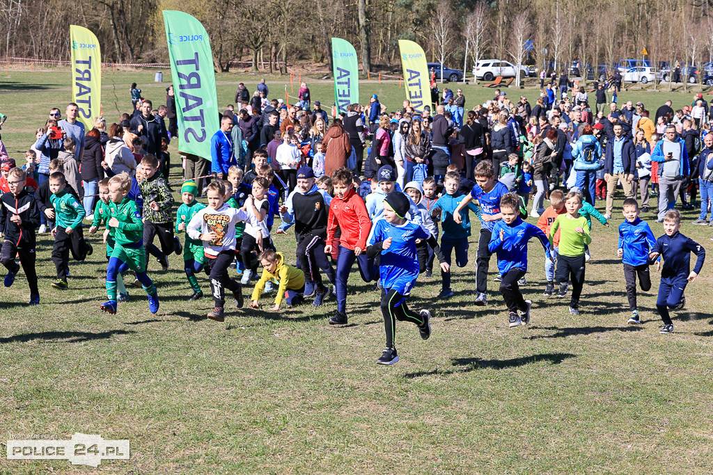 Szkolna Liga Biegów Przełajowych w Policach