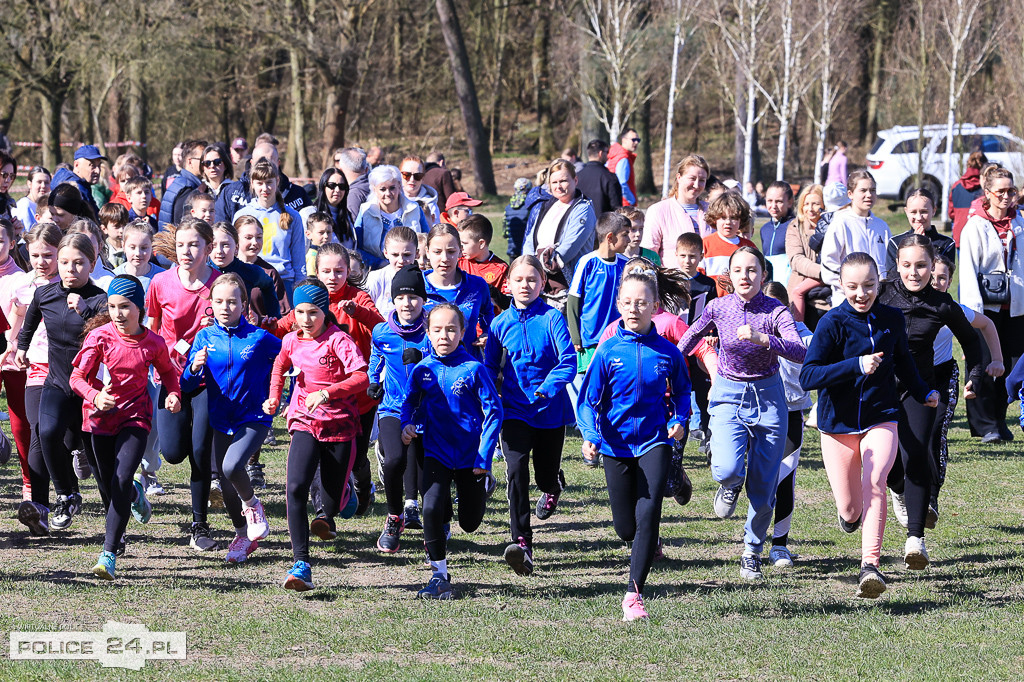 Szkolna Liga Biegów Przełajowych w Policach