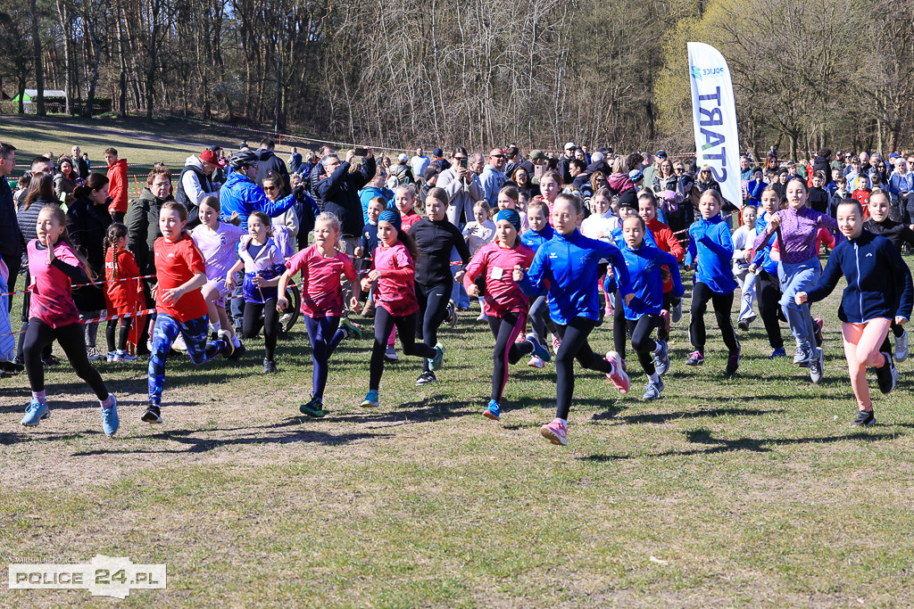 Szkolna Liga Biegów Przełajowych w Policach