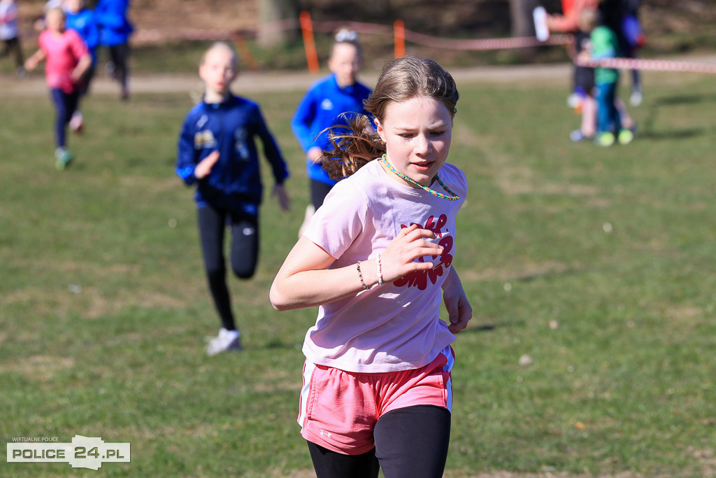 Szkolna Liga Biegów Przełajowych w Policach