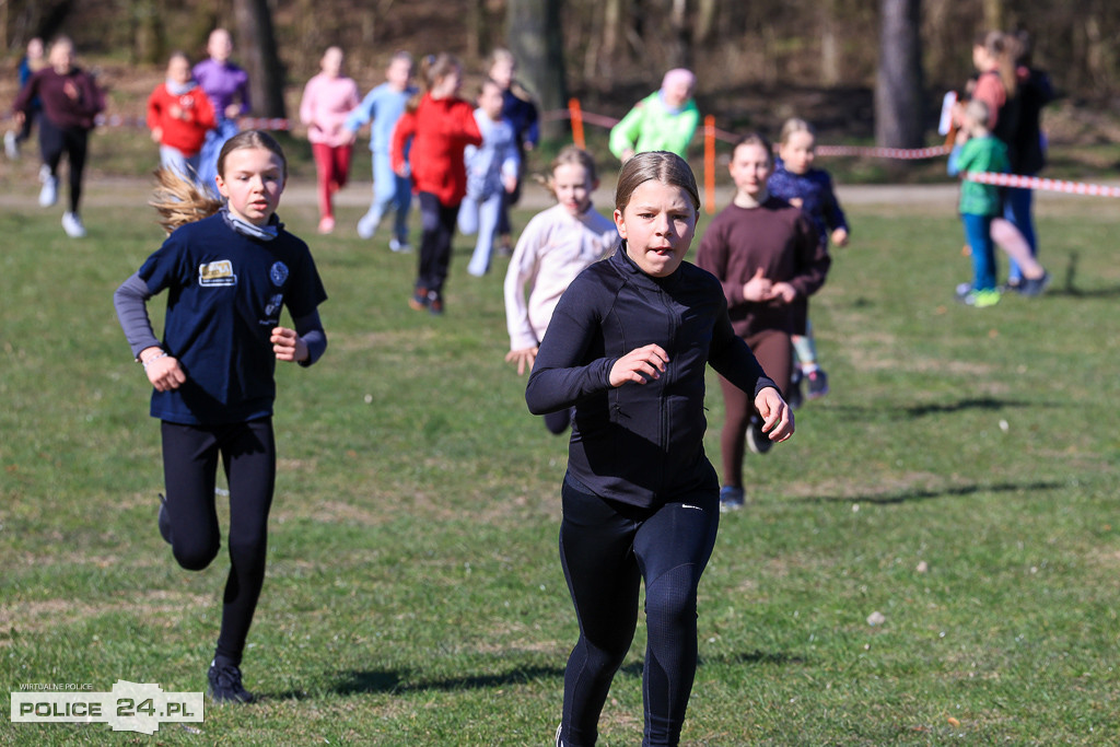 Szkolna Liga Biegów Przełajowych w Policach