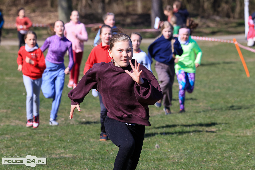 Szkolna Liga Biegów Przełajowych w Policach