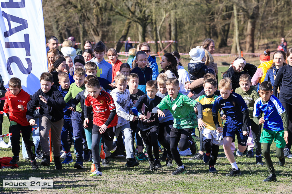 Szkolna Liga Biegów Przełajowych w Policach