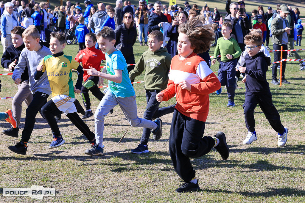Szkolna Liga Biegów Przełajowych w Policach