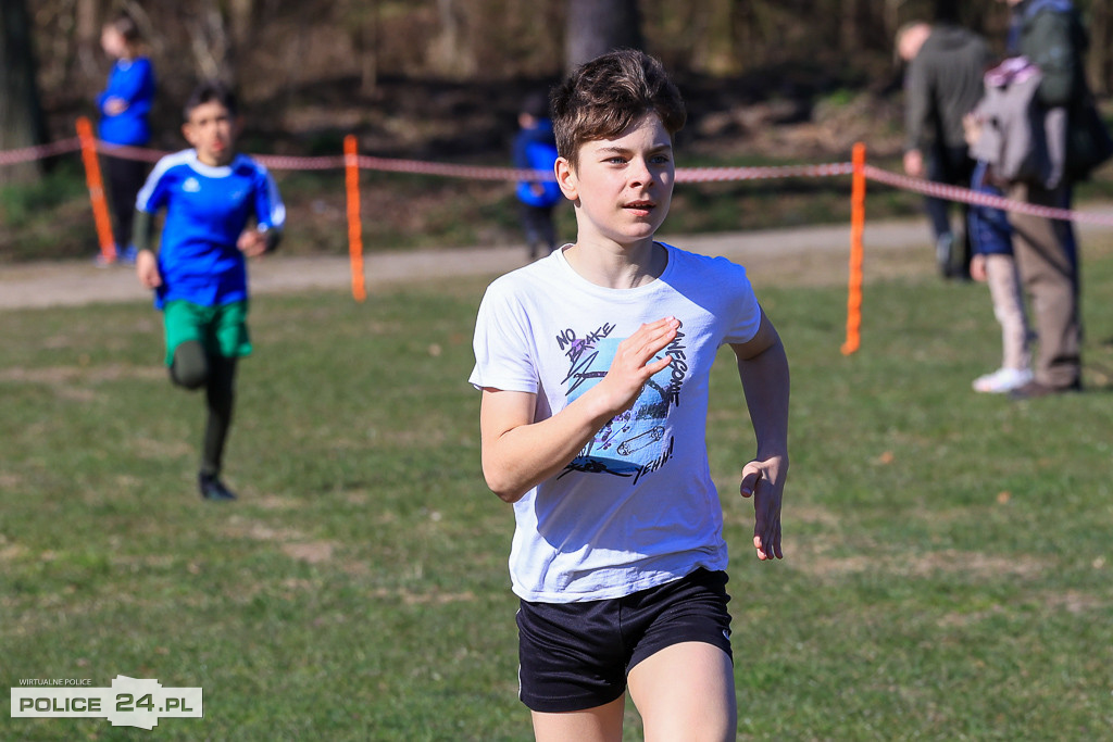 Szkolna Liga Biegów Przełajowych w Policach