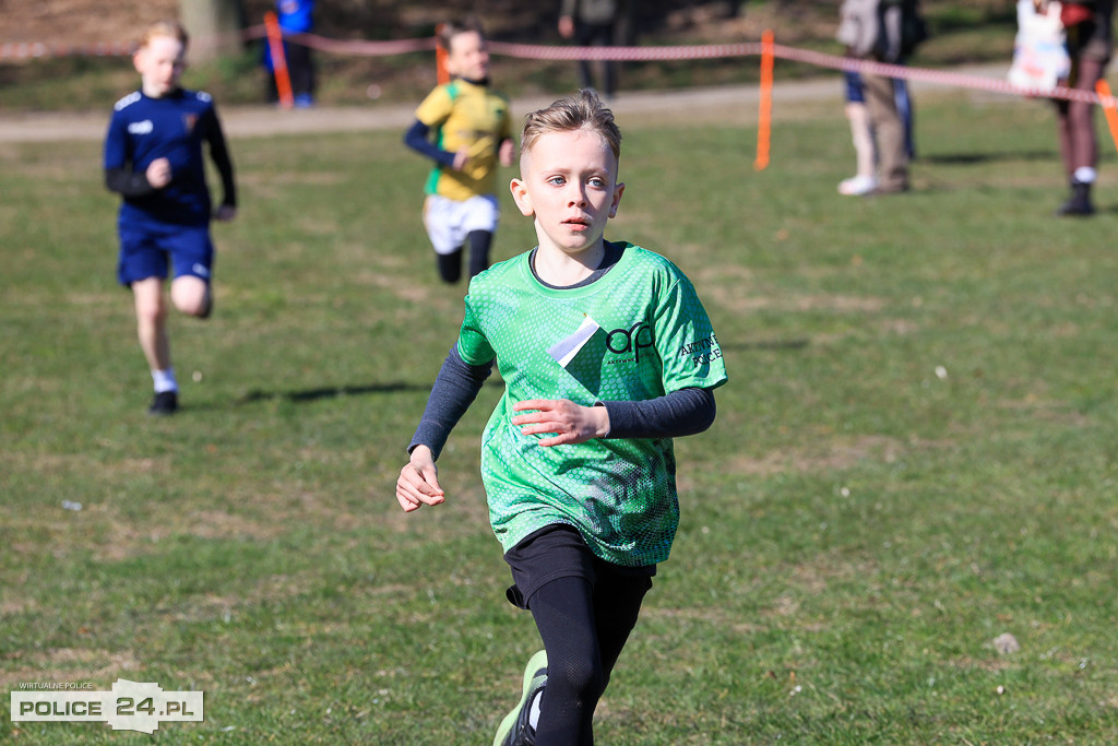 Szkolna Liga Biegów Przełajowych w Policach