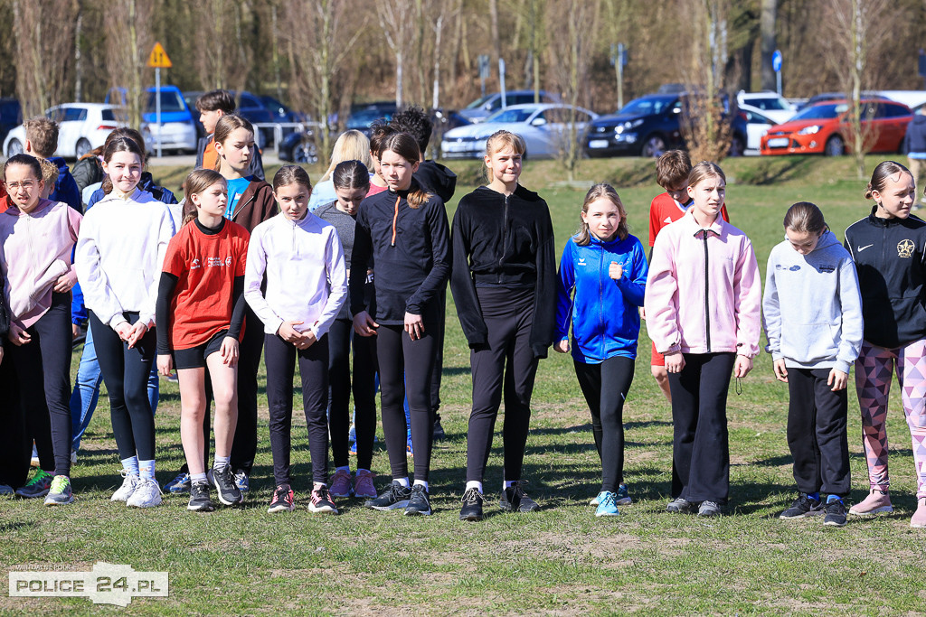 Szkolna Liga Biegów Przełajowych w Policach