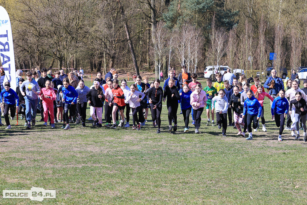 Szkolna Liga Biegów Przełajowych w Policach