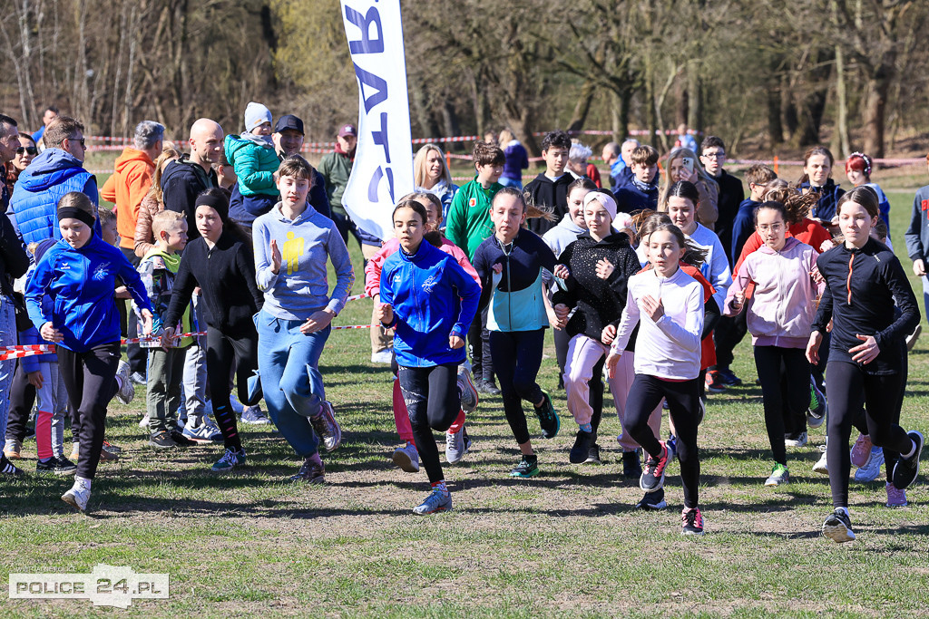 Szkolna Liga Biegów Przełajowych w Policach