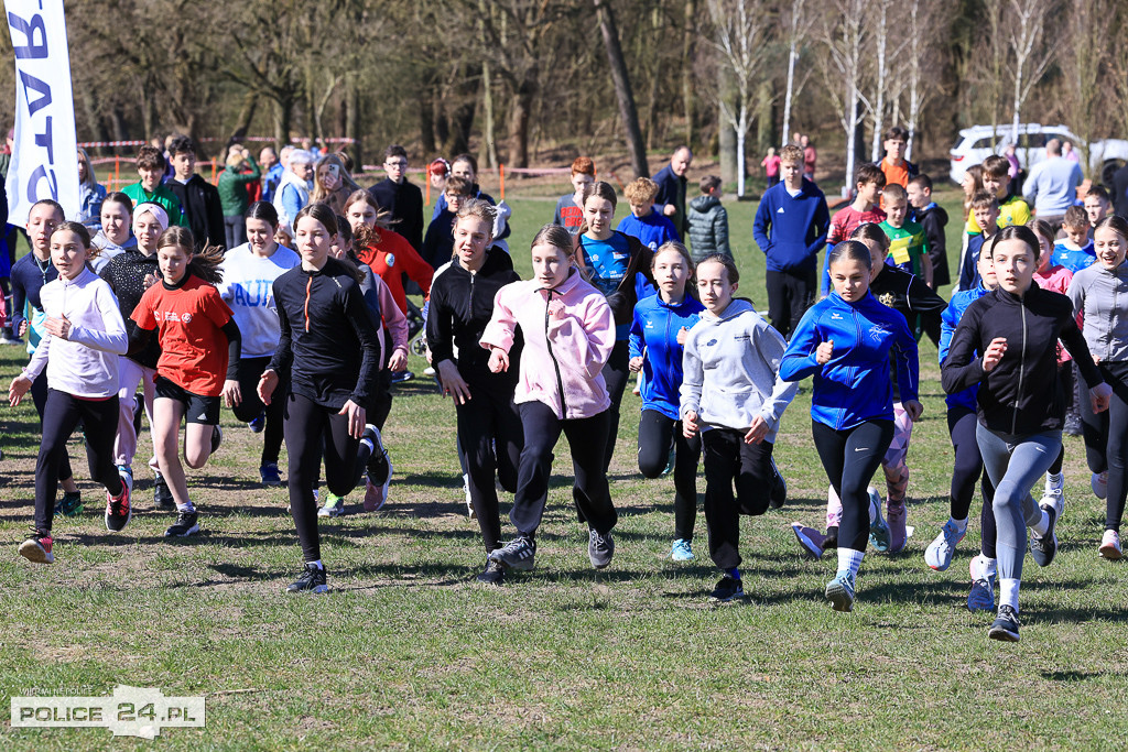 Szkolna Liga Biegów Przełajowych w Policach