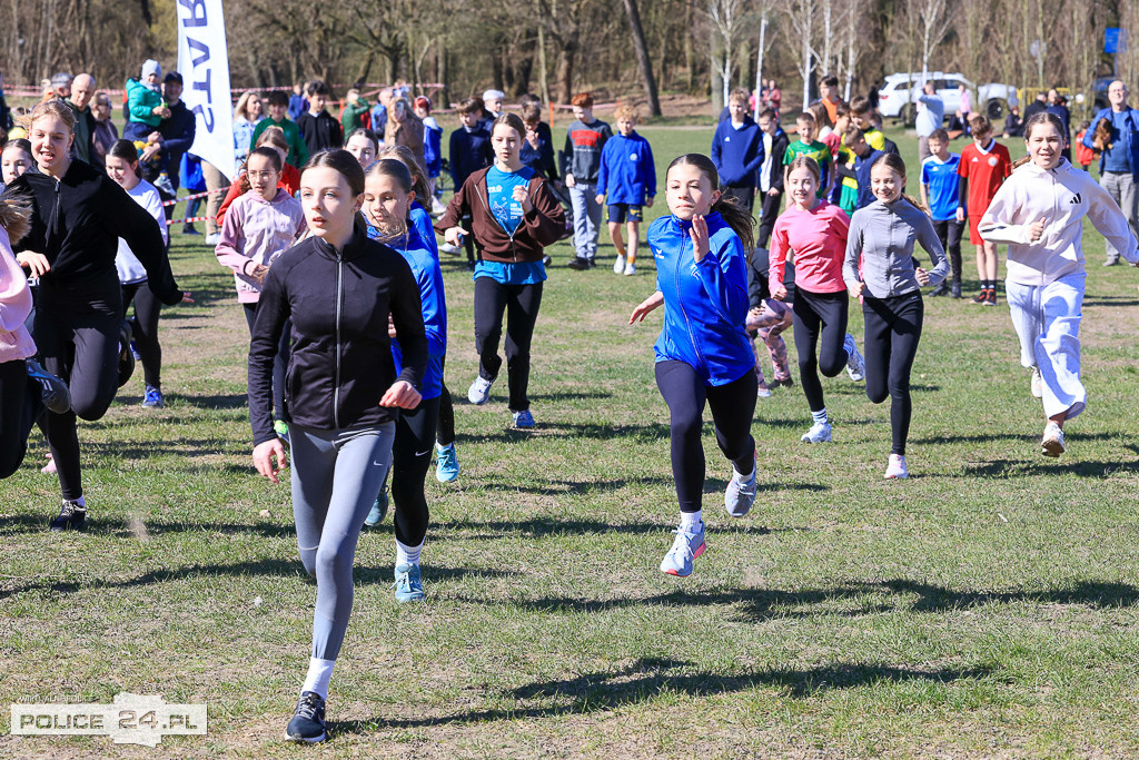 Szkolna Liga Biegów Przełajowych w Policach
