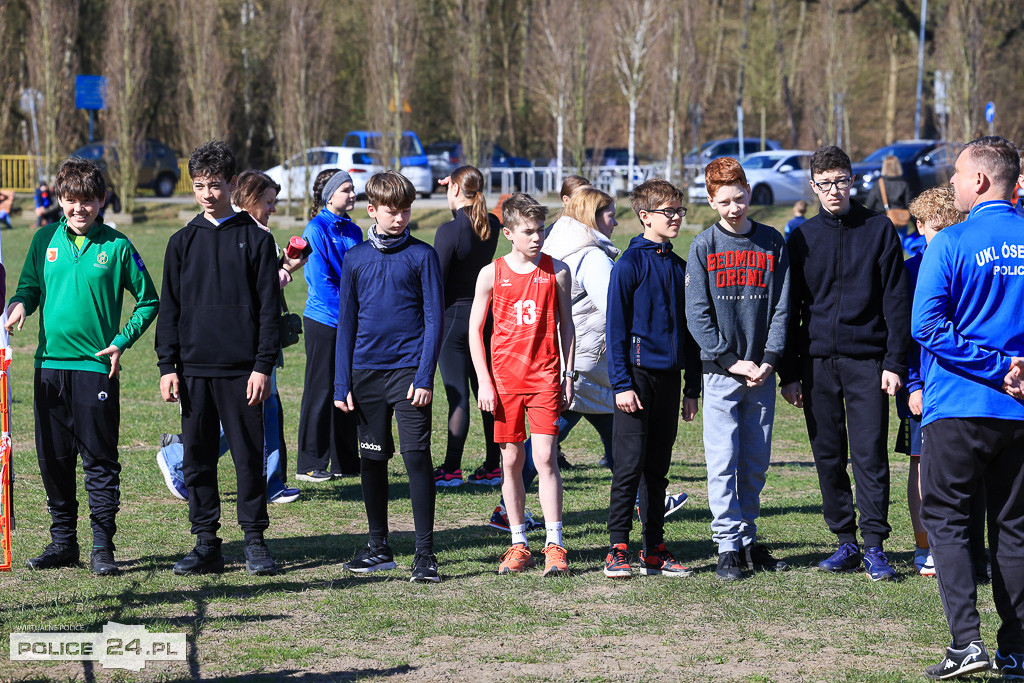 Szkolna Liga Biegów Przełajowych w Policach