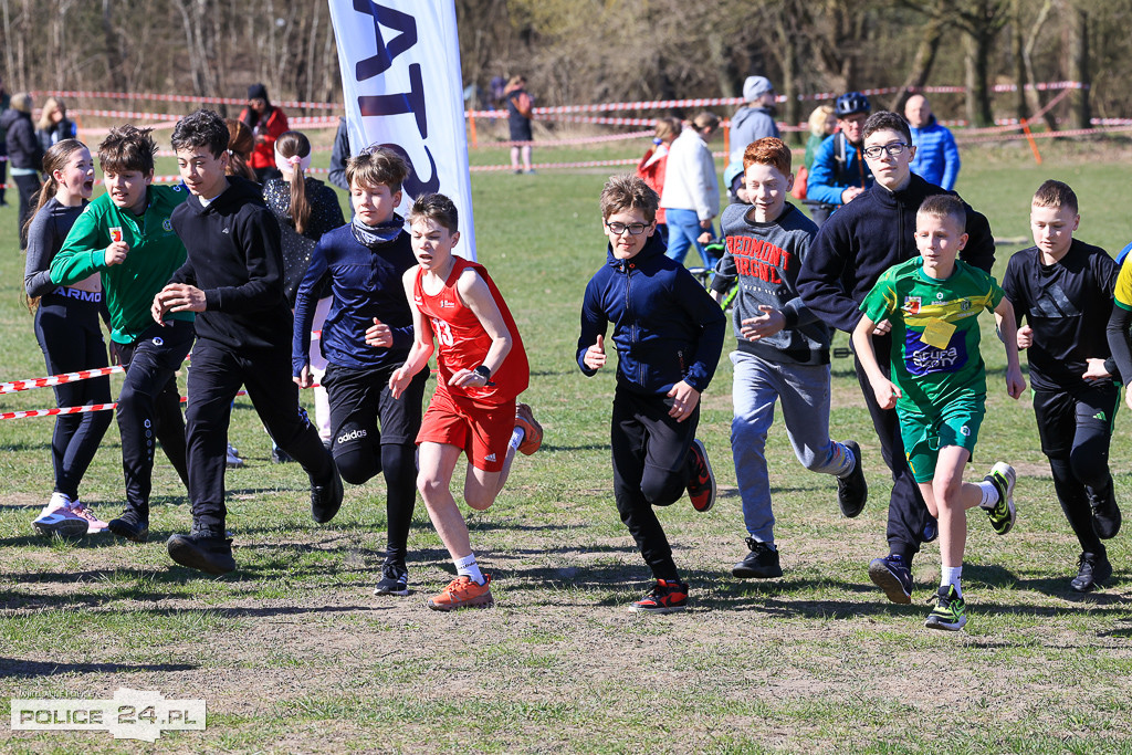Szkolna Liga Biegów Przełajowych w Policach