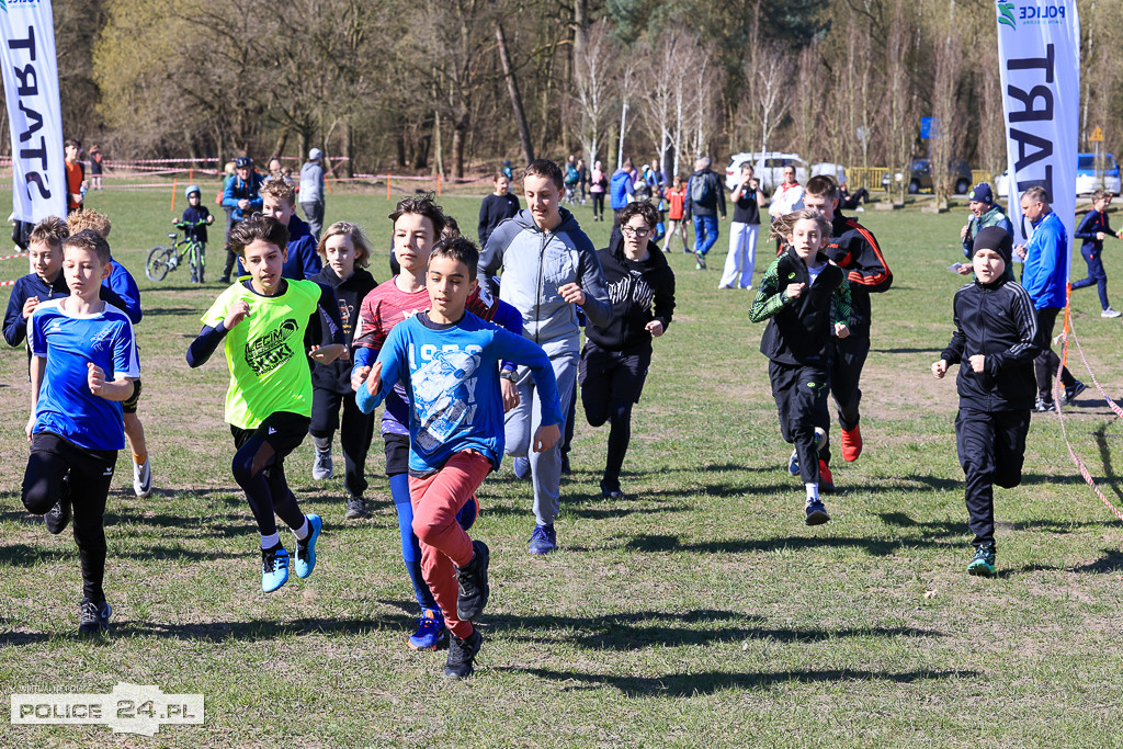 Szkolna Liga Biegów Przełajowych w Policach