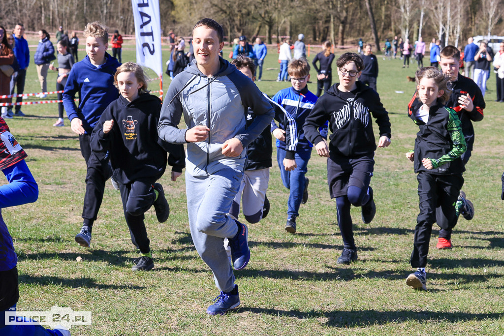 Szkolna Liga Biegów Przełajowych w Policach