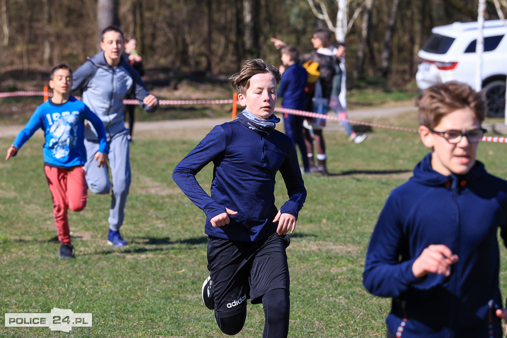 Szkolna Liga Biegów Przełajowych w Policach