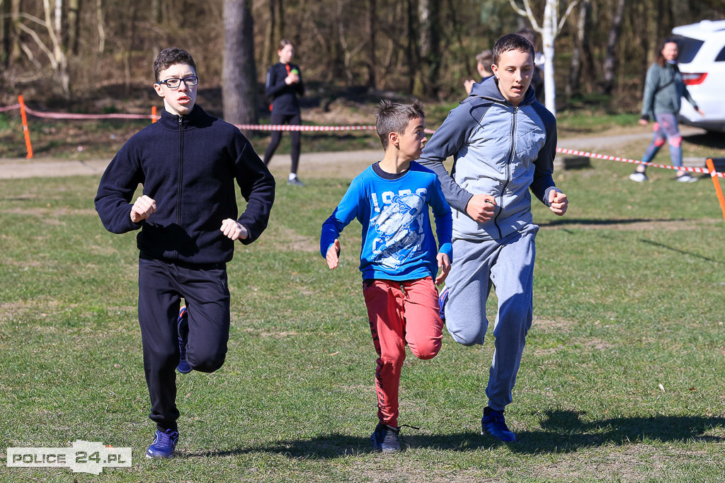 Szkolna Liga Biegów Przełajowych w Policach