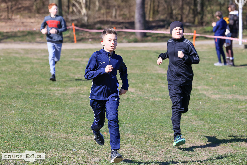 Szkolna Liga Biegów Przełajowych w Policach