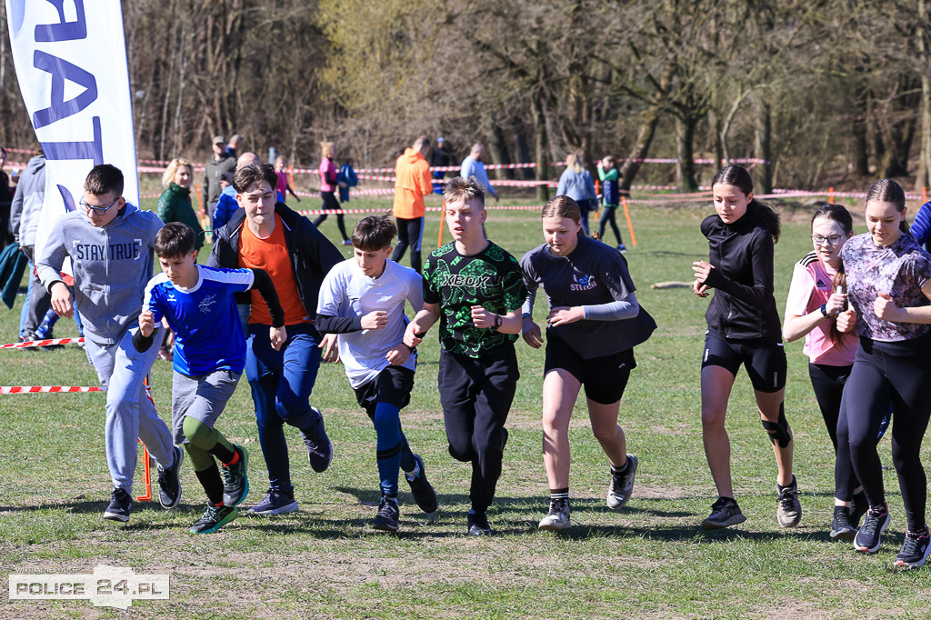 Szkolna Liga Biegów Przełajowych w Policach