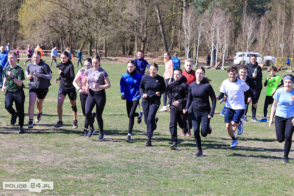 Szkolna Liga Biegów Przełajowych w Policach