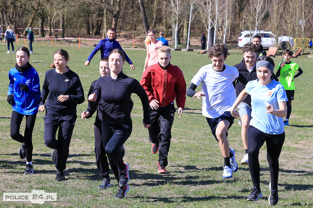 Szkolna Liga Biegów Przełajowych w Policach