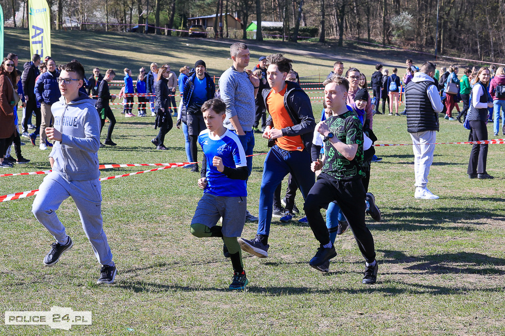 Szkolna Liga Biegów Przełajowych w Policach