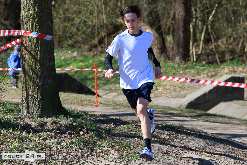 Szkolna Liga Biegów Przełajowych w Policach