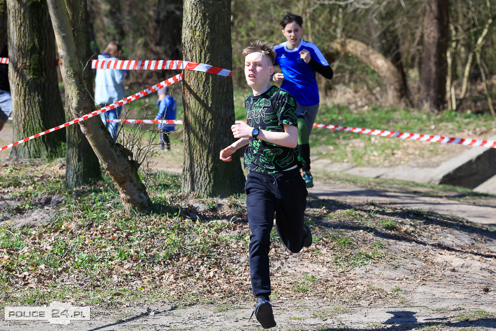 Szkolna Liga Biegów Przełajowych w Policach