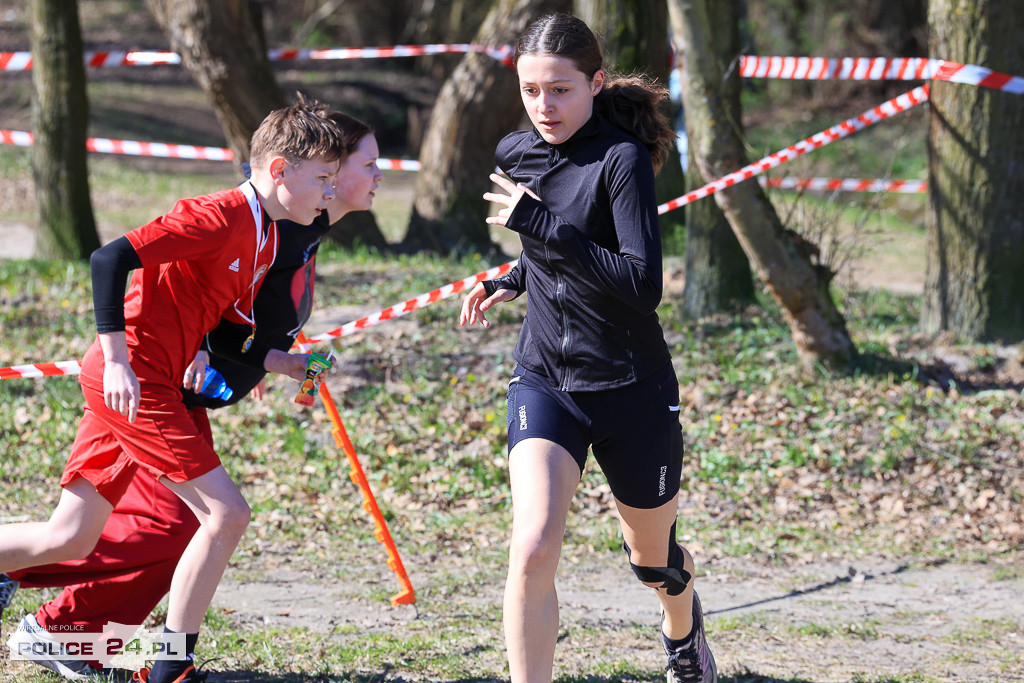Szkolna Liga Biegów Przełajowych w Policach