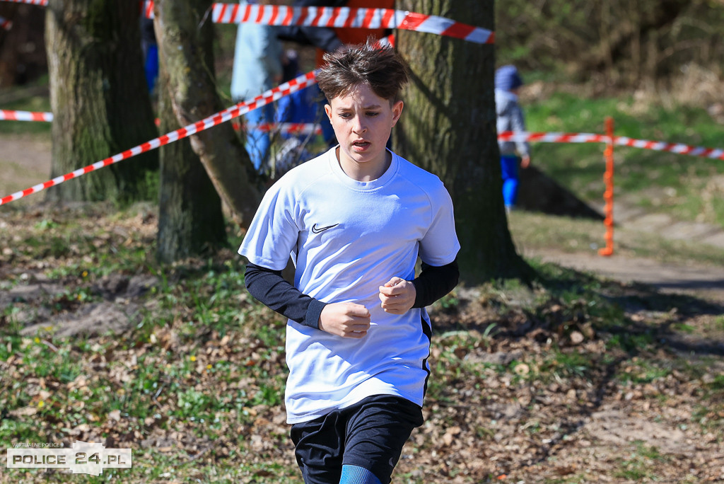 Szkolna Liga Biegów Przełajowych w Policach