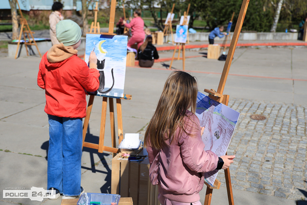 Plener malarski w Policach
