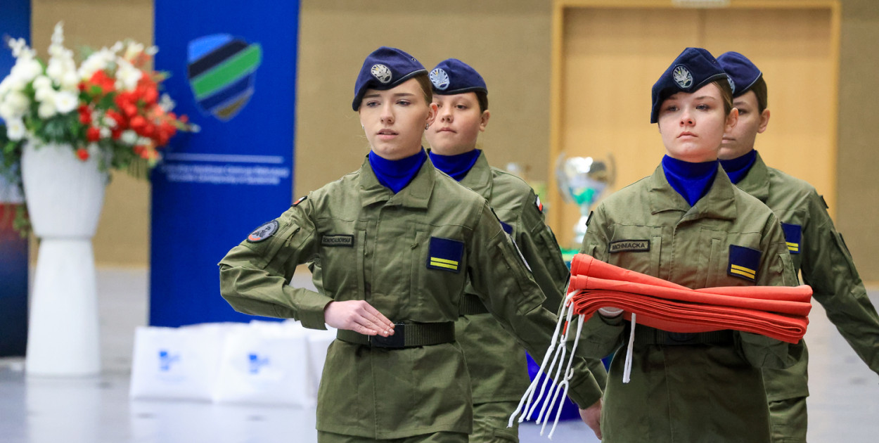 Zachodniopomorski Przegląd Musztry Klas Mundurowych w Policach