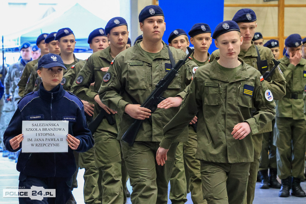 Zachodniopomorski Przegląd Musztry Klas Mundurowych w Policach